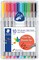 Staedtler Triplus Fineliner Pens 10/Pkg-Assorted Colors